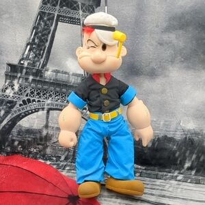 Popeye Doll Plastic 17 In